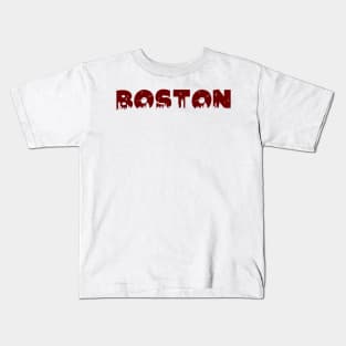 Boston Cityscape Kids T-Shirt